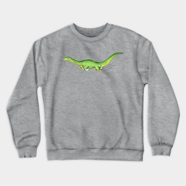 Pronto Bronto Crewneck Sweatshirt by KristenOKeefeArt